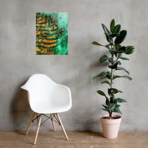Fotopapier Poster Orient Green