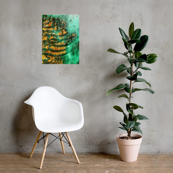 Fotopapier Poster Orient Green