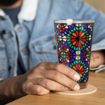 Shaker pint glass - Colors of SHIRAZ Green