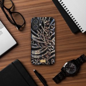 Hardcase iPhone® Handyhülle - Oriental calligraphy "H"
