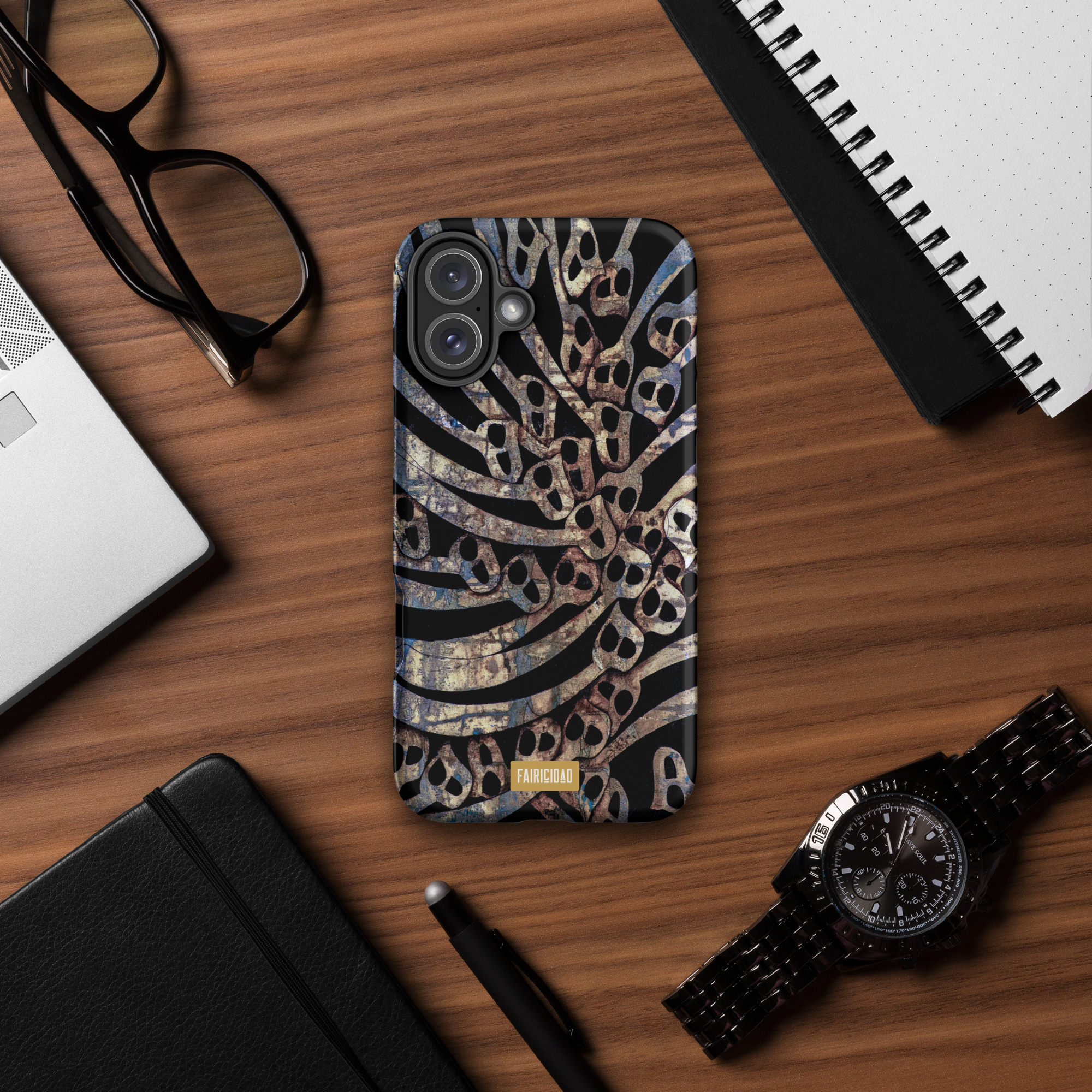 Hardcase iPhone® Handyhülle - Oriental calligraphy "H"