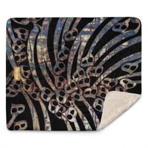 Sherpa-Decke - Oriental calligraphy “H”